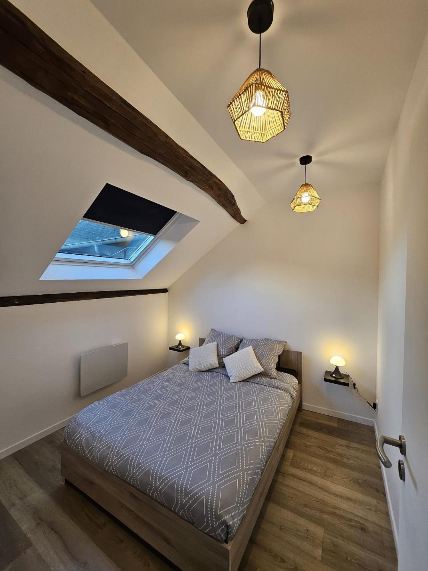 Joli Appartement Mansarde Decize Bagian luar foto